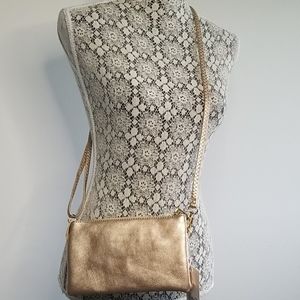 Crossbody/wristlet vegan leather
